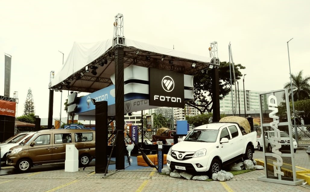 VEHÍCULOS FOTON DESLUMBRARON EN AUTOSHOW GUAYAQUIL 2019