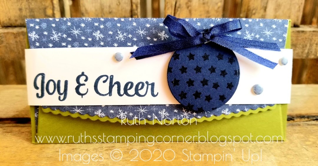 Ruth's Stamping Corner Envelope Dies Gift Card HolderVIDEO