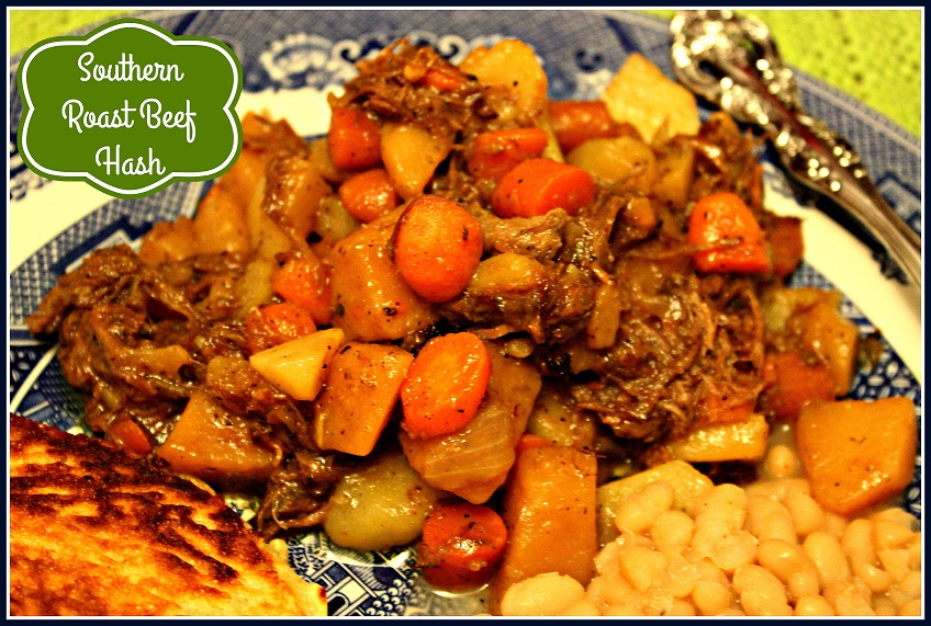 Sweet Tea and Cornbread Southern Roast Beef Hash!