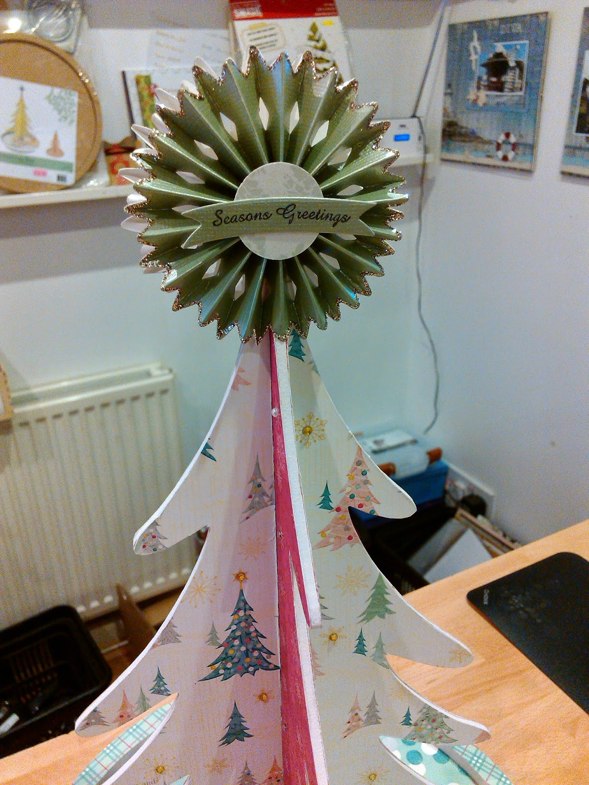 Crafts U Love Christmas Inspiration Rotating Christmas Tree