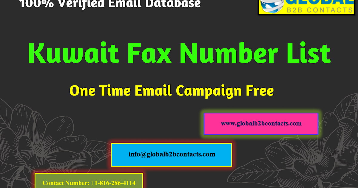 Kuwait Fax Number List