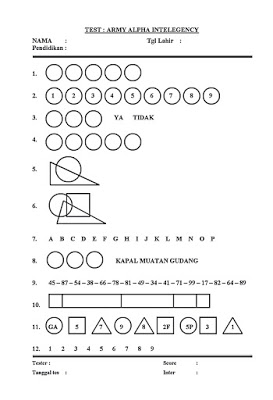 Contoh Soal Tes Psikotes Di Semua Perusahaan Ramdan Joehart
