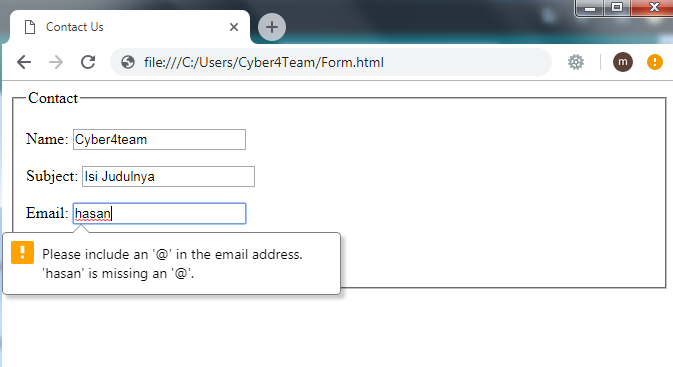 Cara Membuat Form pada HTML #Part5