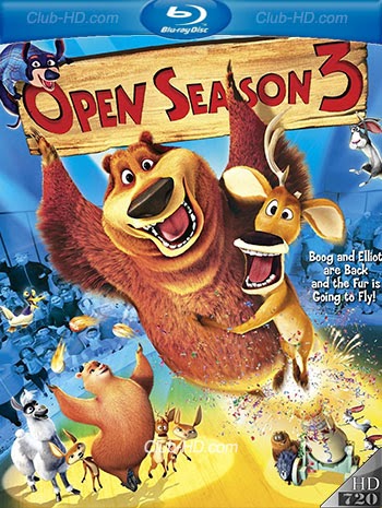 Open Season 3 (2010) 720p BDRip Dual Latino-Inglés [Subt. Esp] (Animación)