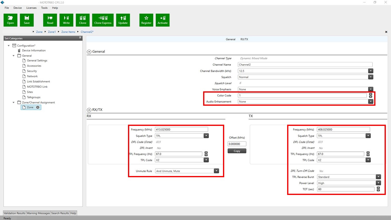 Setting up Dynamic Mixed Mode and Extended Range Direct Mode in a