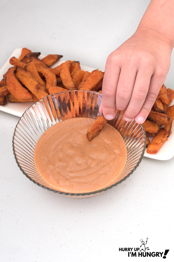 Maple Mayo Dipping Sauce for Sweet Potato Fries