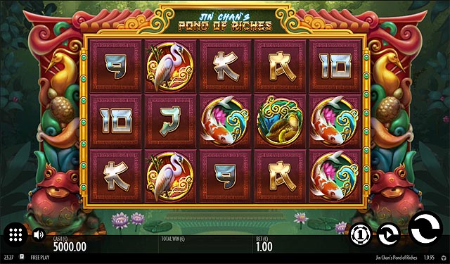 Ulasan Slot Thunderkick Indonesia - Jin Chan's Pond of Riches Slot Online