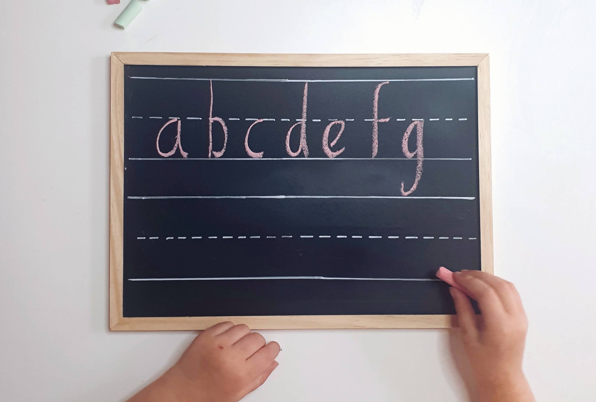 DIY Learn To Write Chalkboard Whirlybobble Parenting Lifestyle Blog