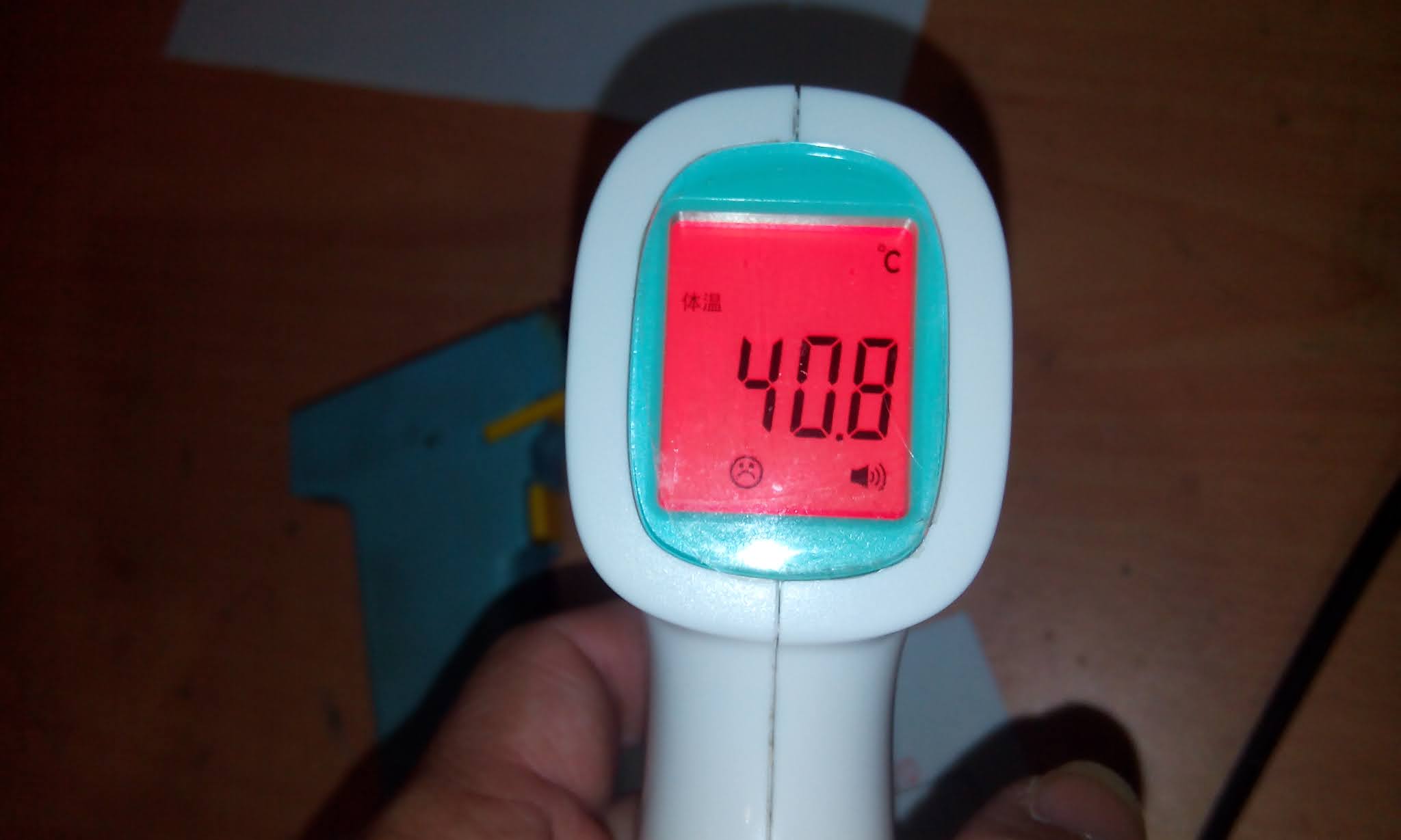 Life Begins at Forty HTD8813C infrared thermometer repair