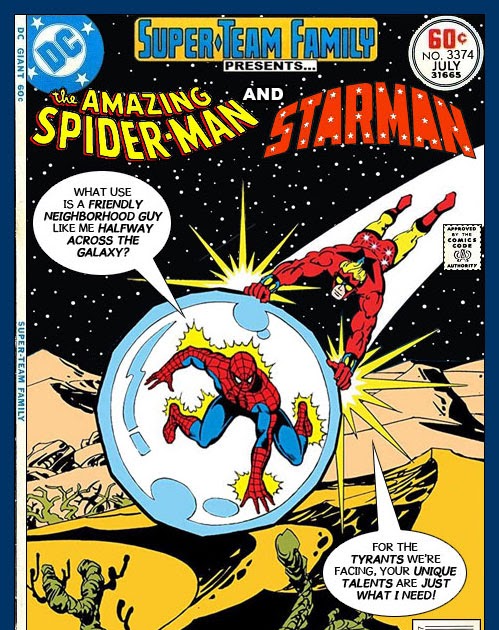Super-Team Family: The Lost Issues!: Spider-Man and Starman in
