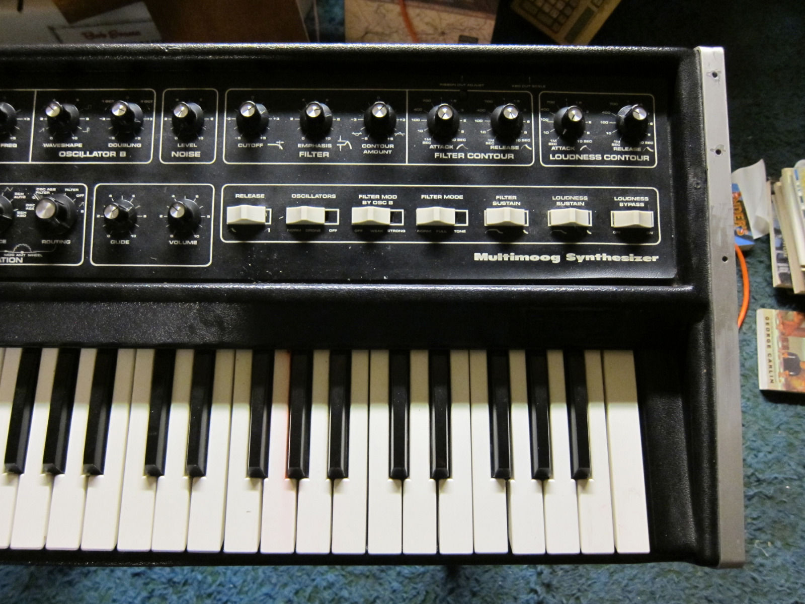 MATRIXSYNTH: Vintage Moog Multimoog Analog Synthesizer SN 1824