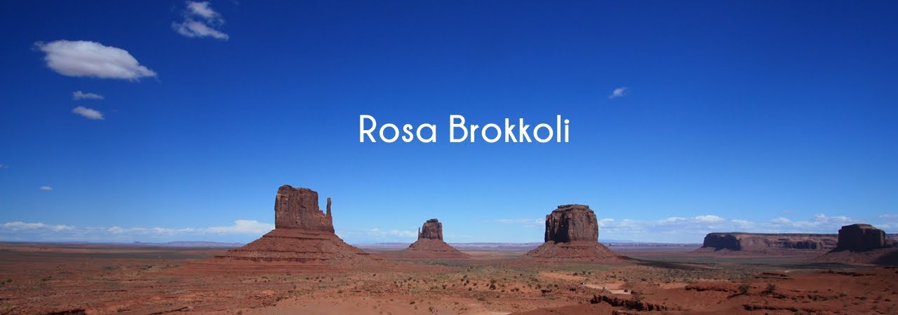 Rosa Brokkoli