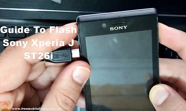 Sony Xperia J ST26i Jelly Bean 4.1.2 Tested Firmware