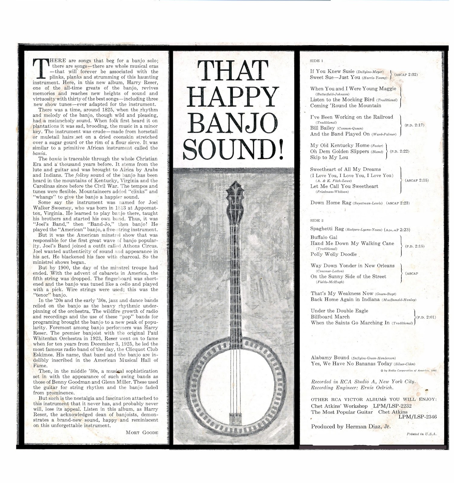 Espo's Vinyl Right Angle Harry Reser