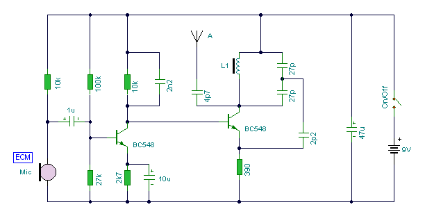 Circuit Of Walkie Talkie Complete With Both Diagram Image | Home Wiring