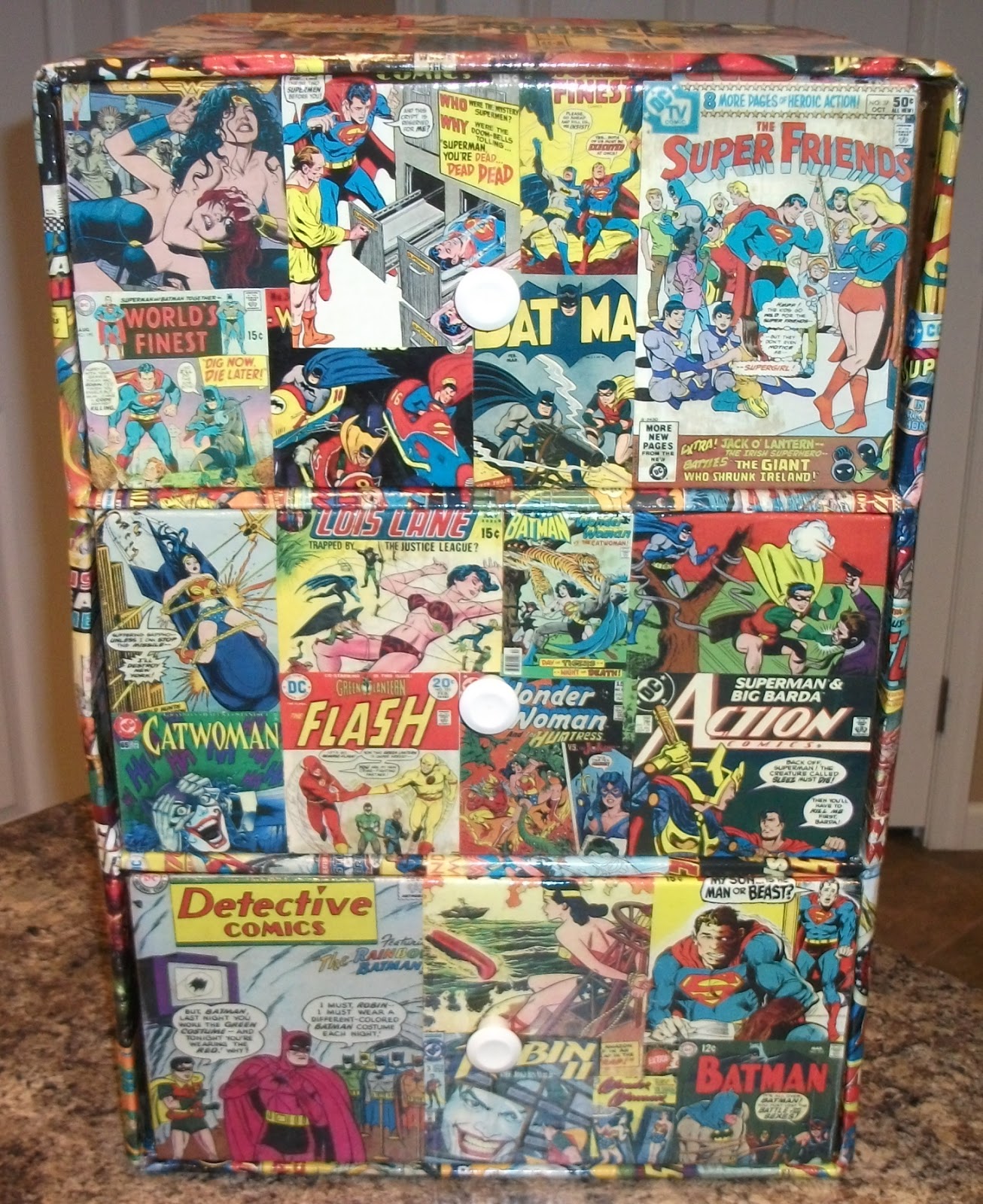 Kracalactaka Creations Comic Decoupage Blog Comic Decoupage Short