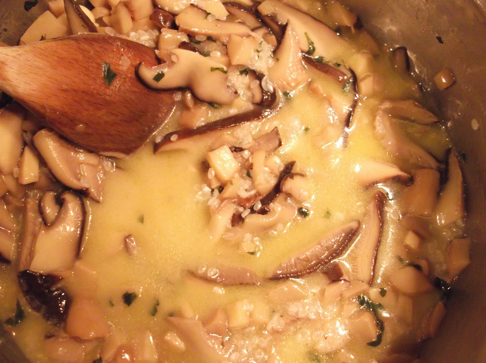 Le ricette di Raffaelangela Risotto con i funghi Cardoncelli (22