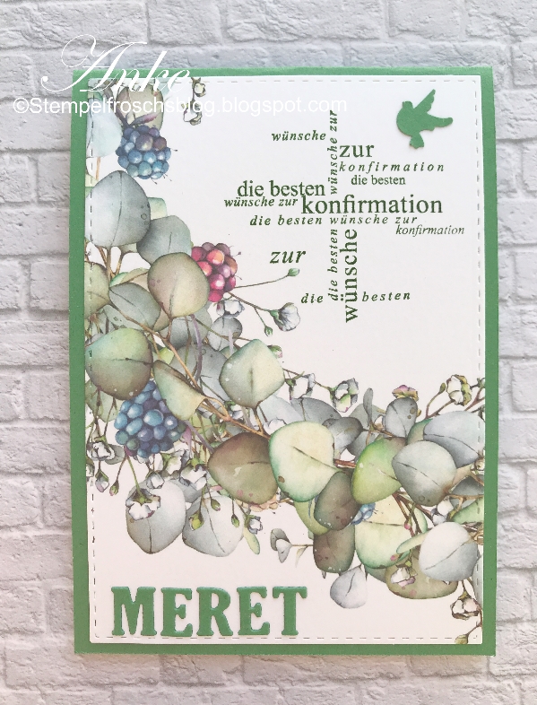 Stempelfroschsblog Konfirmation