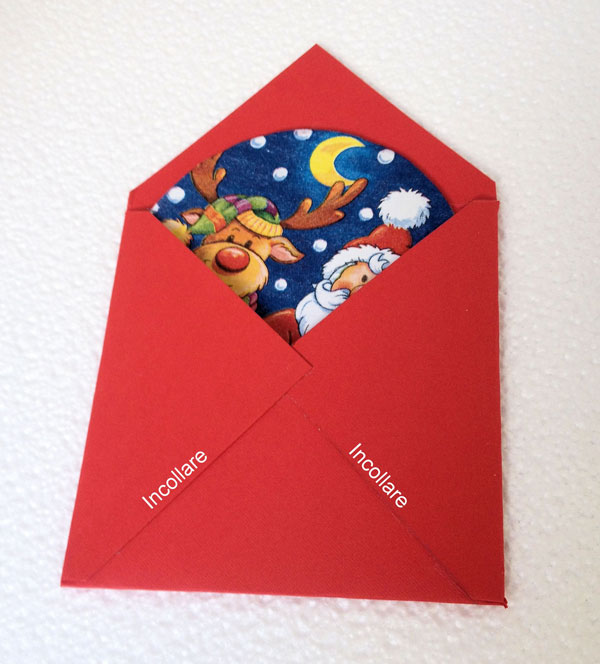 Bsb Biglietto Di Natale Con Busta, Motivo Lanterne, Certificato FSC, 11,5x17 Cm, Elegante E Creativo