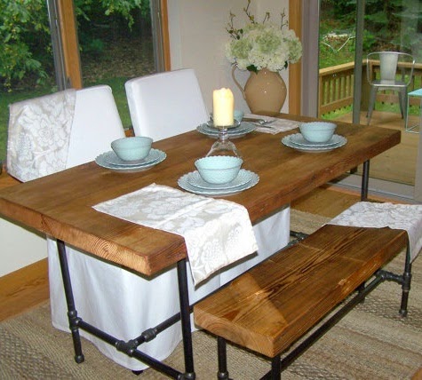 Entre Barrancos (DECORACIÓN): Tuberías para elaborar tus muebles y