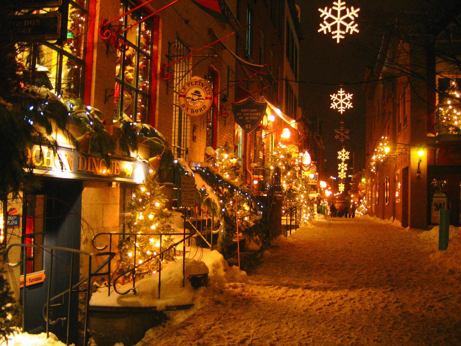 Grand Wallpaper: New York Christmas Wallpaper - Dec