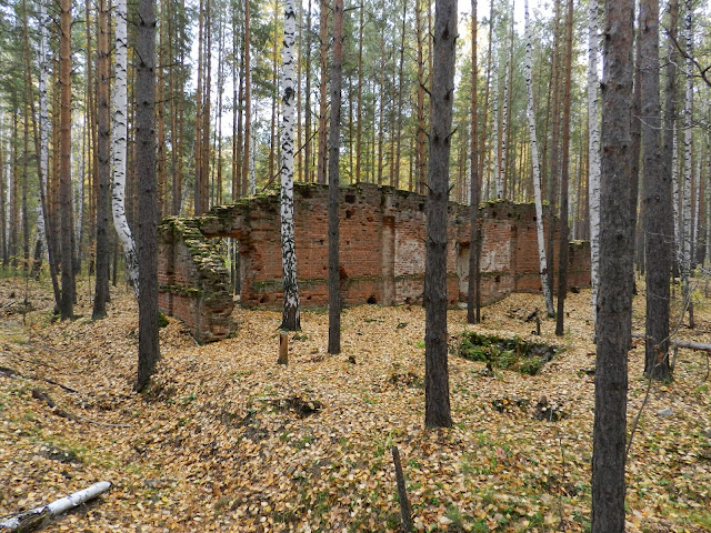 Развалины динамитного завода