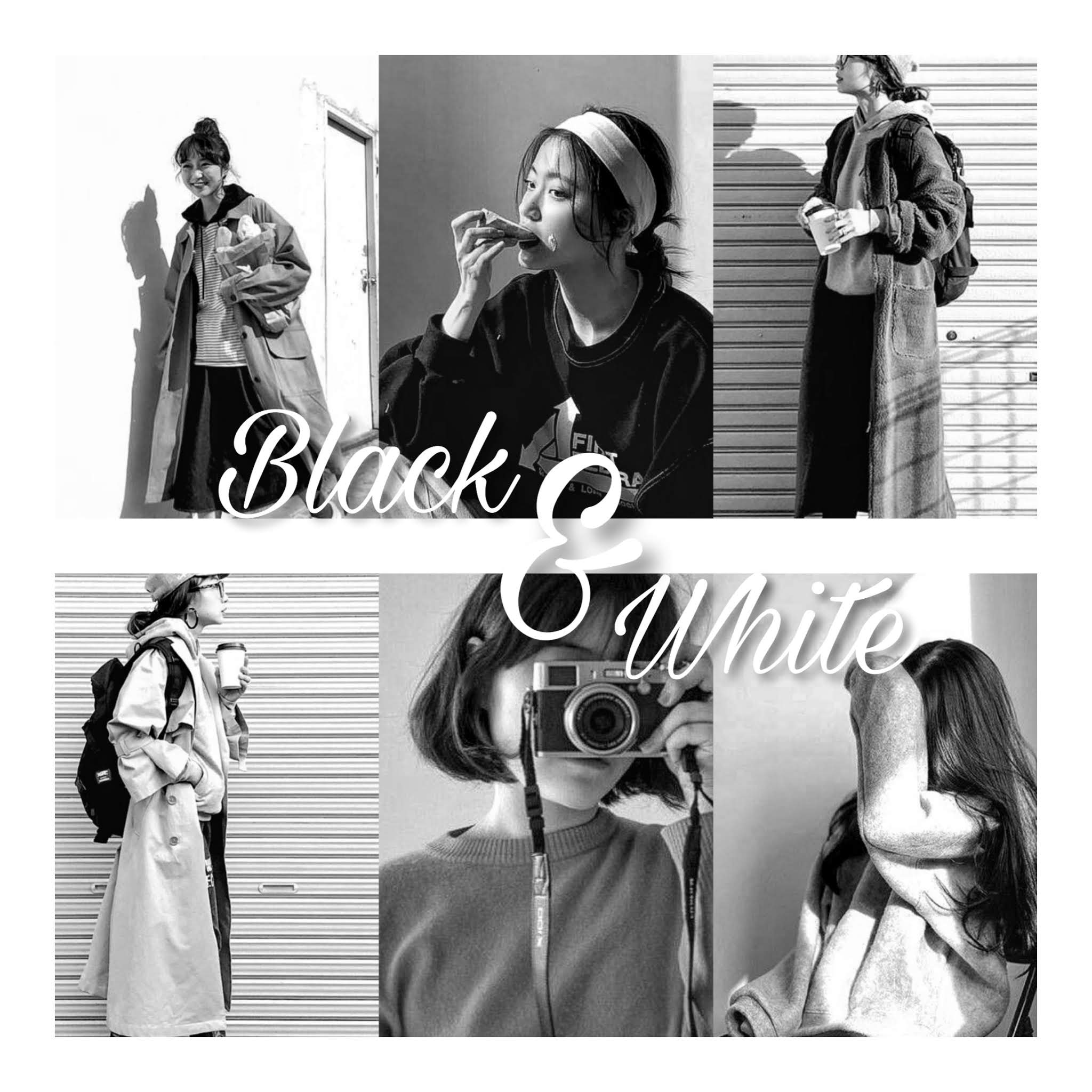 Black & White ขาวดำโทนคลาสสิกตลอดกาล Snapseed