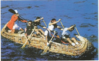 Harry Tzalas's raft Papyrella 