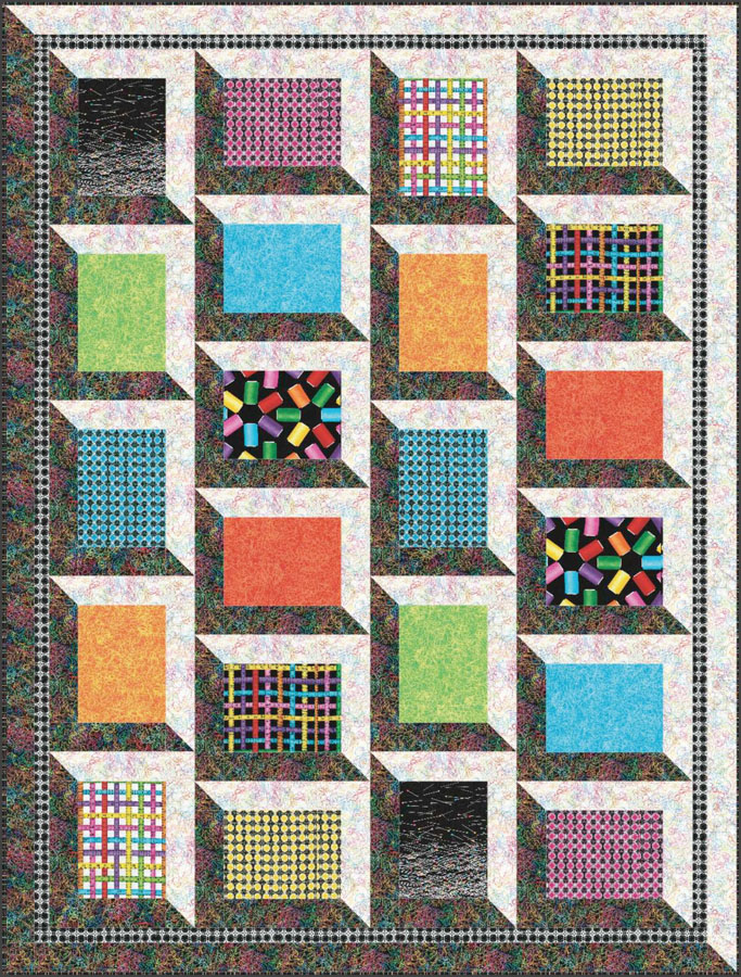Quilt Inspiration Free Pattern Day Attic Windows Quilts