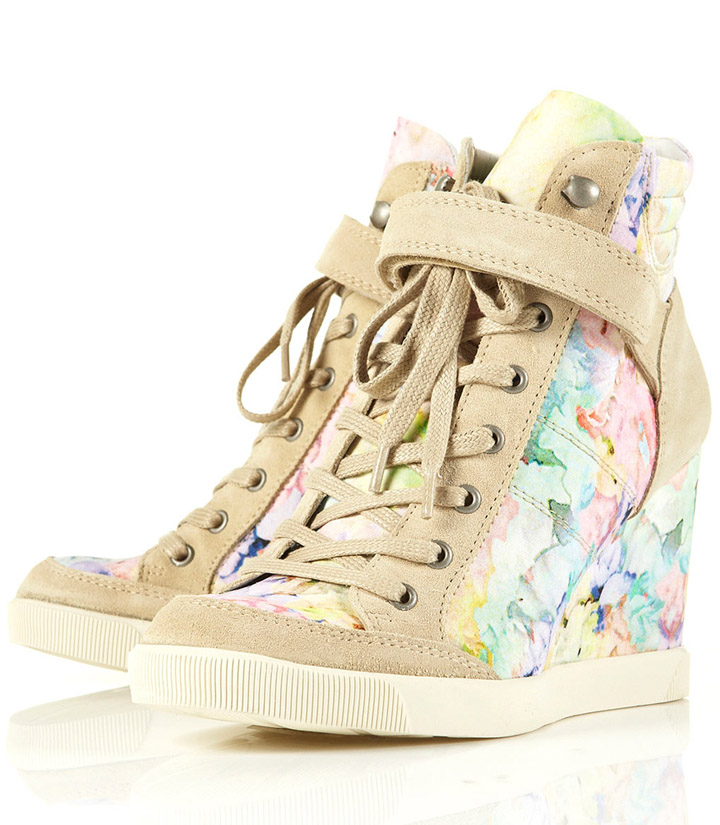 pastel blonde: Topshop wedges