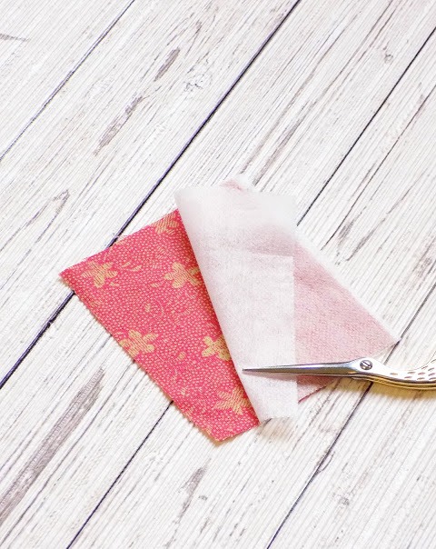 Chồng lớp keo dựng vào mặt sau vải