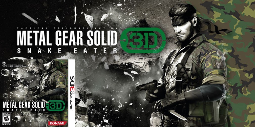METAL GEAR SOLID 3D SNAKE EATER 3DS ROM CIA 🎮