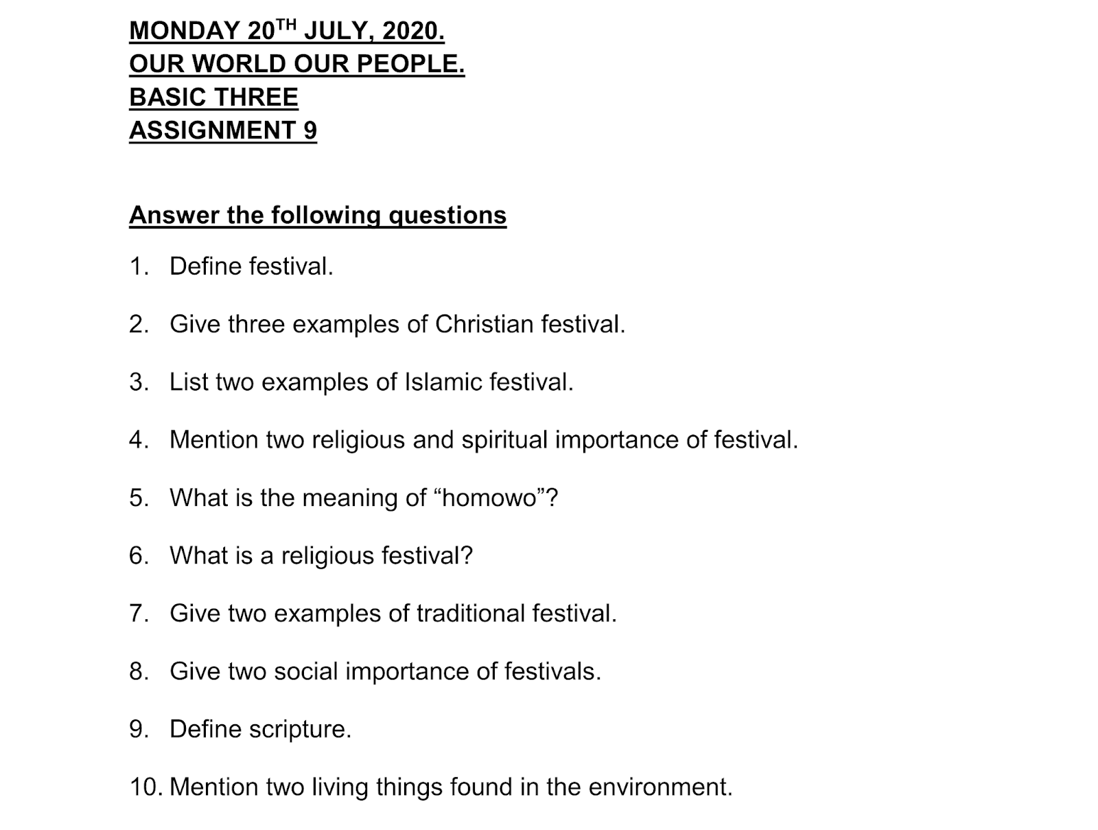 OUR WORLD OUR PEOPLE our-world-our-people