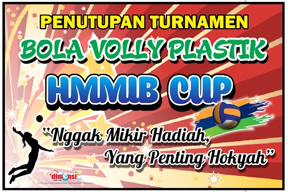 Paling Baru Contoh Spanduk Turnamen Volly Jeromesitaly