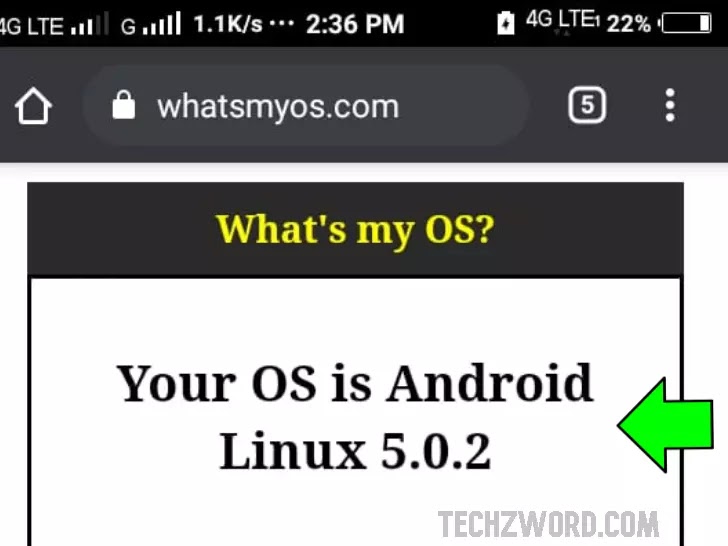 check in this website what is your operating system
