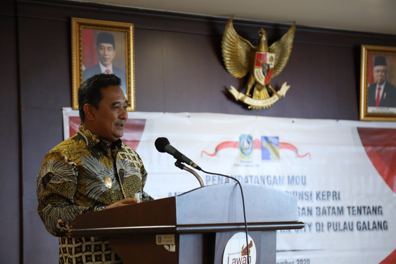 Pjs Gubernur Menyaksikan Penandatanganan Kerjasama Pemprov Kepri Dengan BP Batam Untuk Pengembangan Kawasan Maritim City Pulau Galang Pjs Gubernur Menyaksikan Penandatanganan Kerjasama Pemprov Kepri Dengan BP Batam Untuk Pengembangan Kawasan Maritim City Pulau Galang