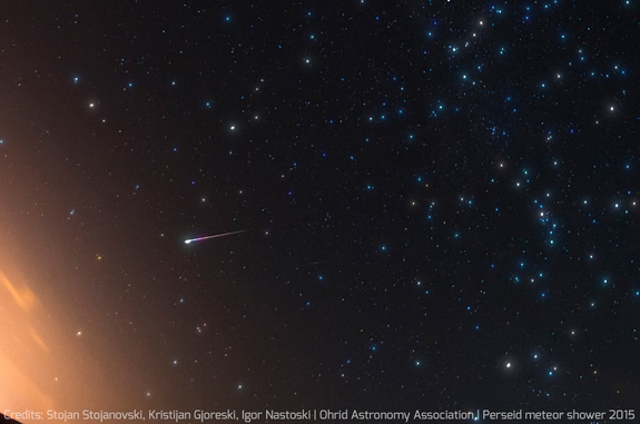 fotos da chuva de meteoros perseidas  3