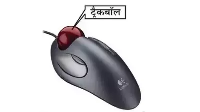 ट्रैकबॉल क्या होता है। इसके उपयोग क्या क्या है। trackball in hindi, computer trackball in hindi