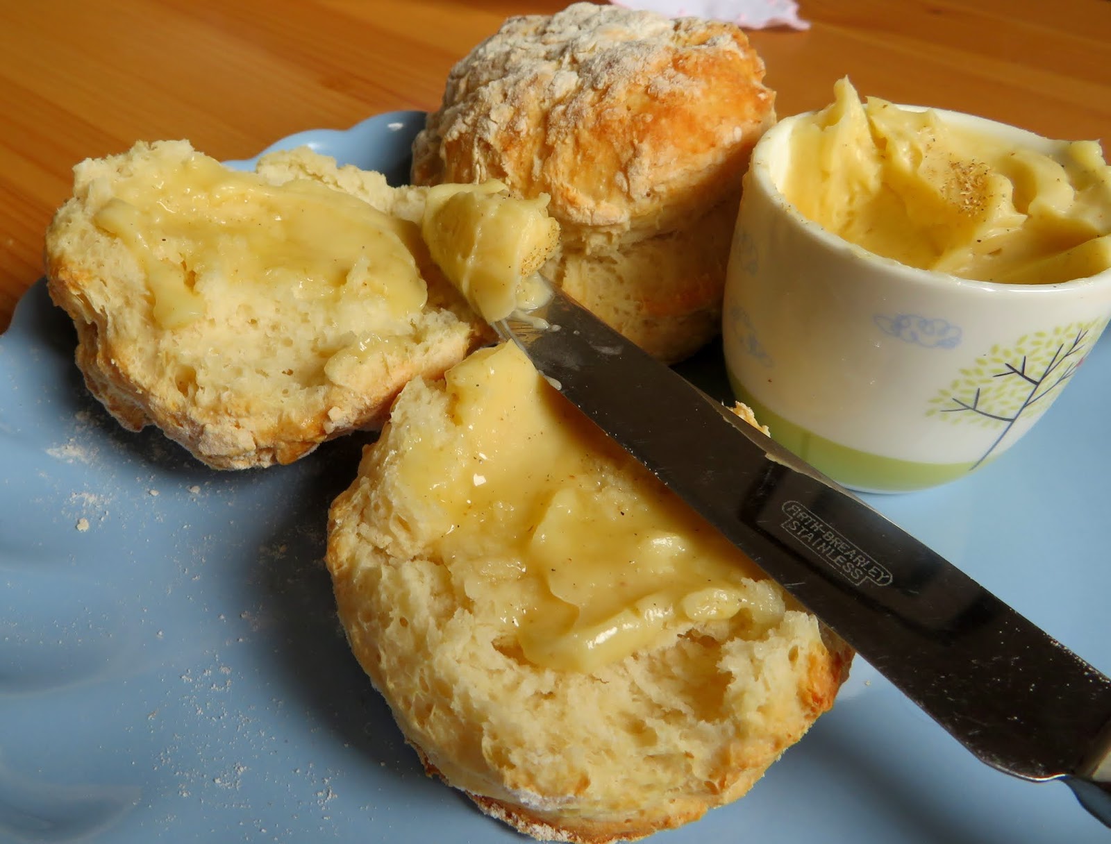 Yogurt Biscuits & Honey Cardamom Butter The English Kitchen