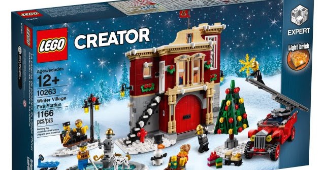 lego 10263 winter village fire station