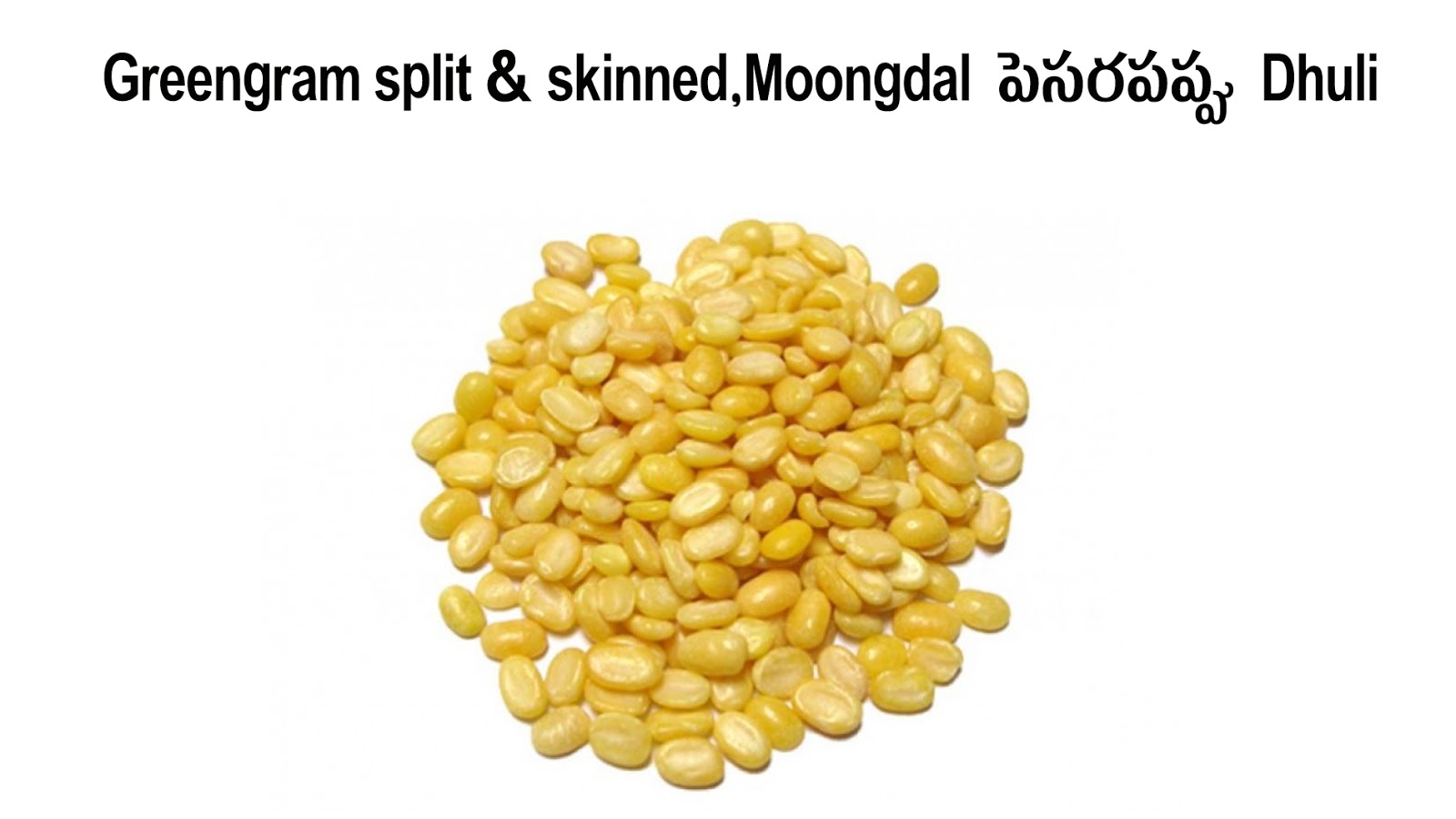PULSES PAPPULU Picture Dictionary English Telugu