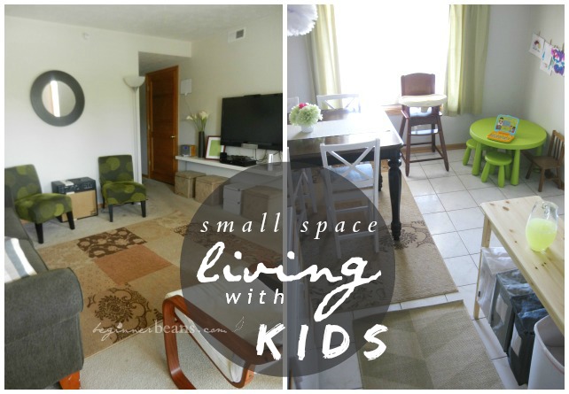 small space living with kids