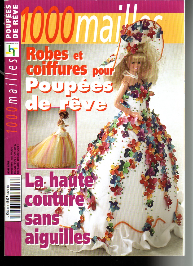 1000 Mailles (francês) - Para vestir sua Barbie como uma princesa