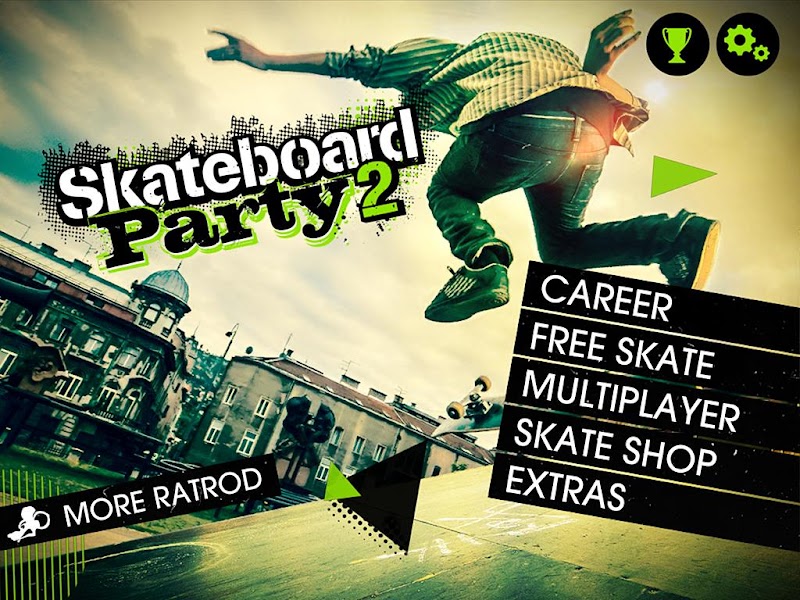 SKATEBOARD PARTY 2 APK + DATA FILES (MOD UNLIMITED EXP)