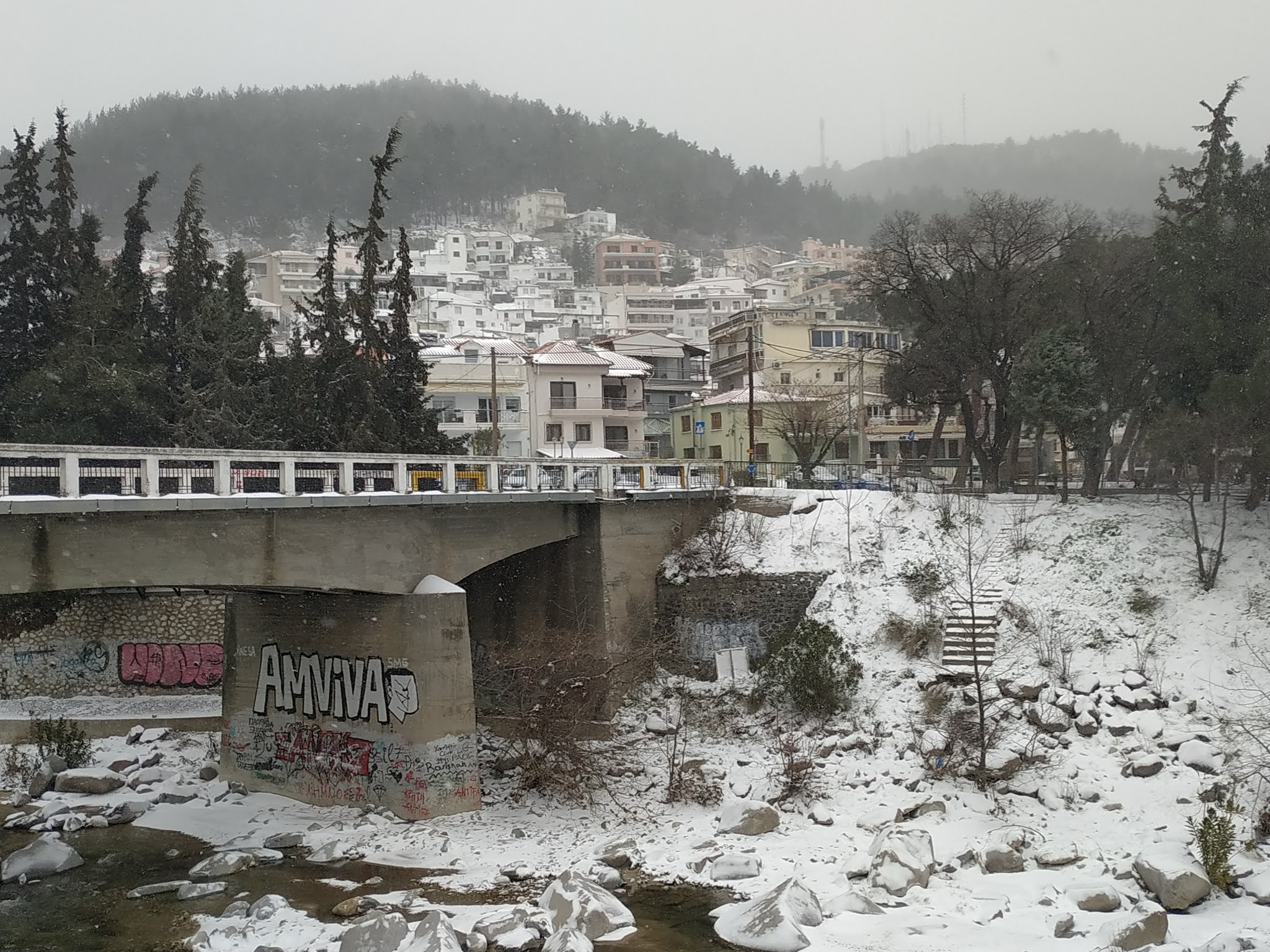 12 κλικ στην χιονισμένη Ξάνθη [ΦΩΤΟ]