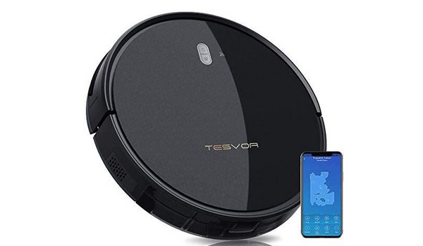 Tesvor 4000Pa Strong Suction Robotic Vacuum Cleaner