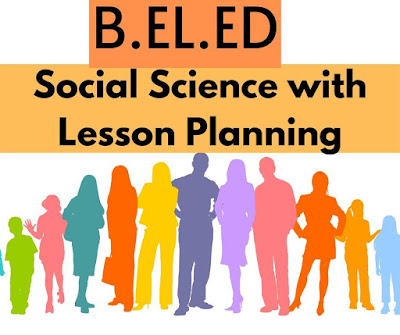 B.EL.Ed social science with lesson planning