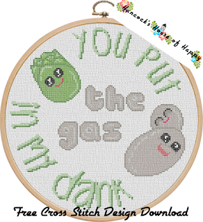 Kawaii Hops and Cute Yeast Craft Beer Cross Stitch Pattern