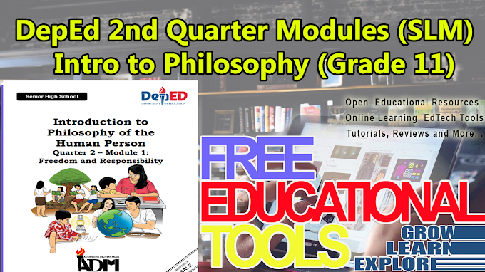 Deped 2nd Quarter Modules Introduction to Philosophy of the Human Person Grade 11 (Modules 1-4)
