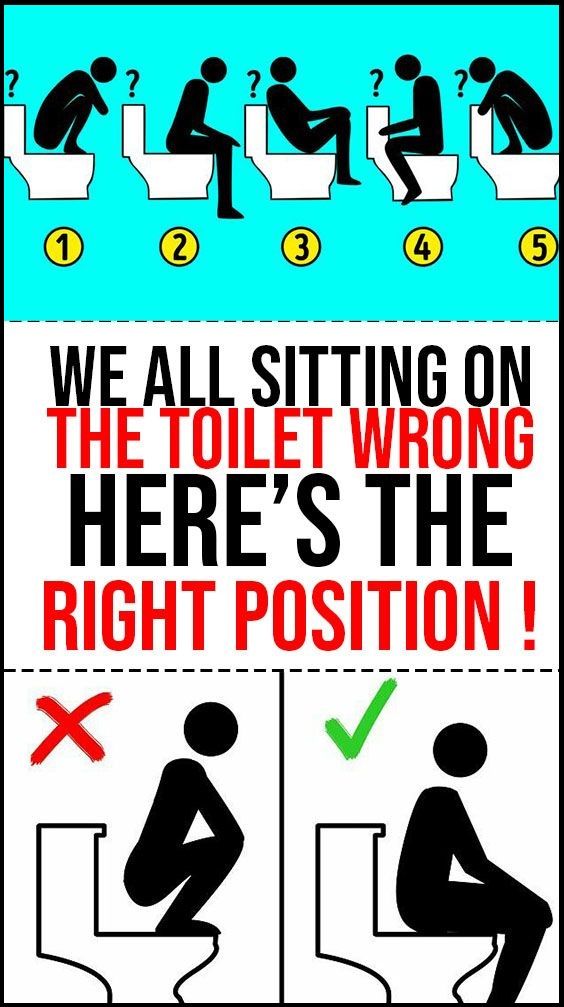 We All Sitting On The Toilet Wrong Here’s The Right Position